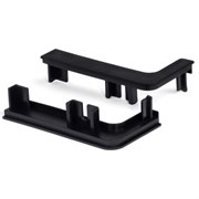 Заглушка контурная для Г-образного профиля GOLA 8006 №22 (черный)(L+R) ООО "ГАРД" 01-00008588