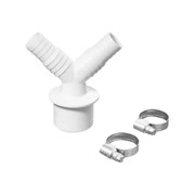 Набор переходник для подключения сливного шланга стиральной или посудомоечной машины СУПРИМПЛАСТ 4WG_40V_1625_2