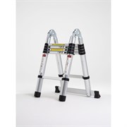 Телескопическая лестница-стремянка WORKY ARD128094