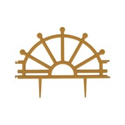 Декоративный заборчик Дачная мозаика Штурвал