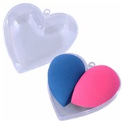 Набор спонжей для макияжа Мультидом Сердце