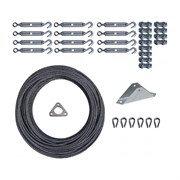 Комплект растяжек для мачты молниеприемной EZETEK 88050