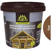 Декоративно-защитный состав для древесины FORWOOD ВДПФ-1601