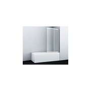 Правая раздвижная стеклянная шторка на ванну WasserKRAFT Main