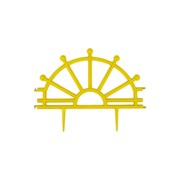 Декоративный заборчик Дачная мозаика Штурвал