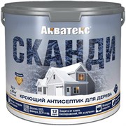 Кроющий антисептик для дерева Акватекс Сканди 65115