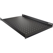 Полка стационарная NTSS 470x750мм, для напольных шкафов глубиной 1000мм, нагрузка до 100кг, черный RAL 9005