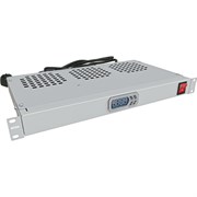 Модуль вентиляторный NTSS крепление на 19 1U, 3 элемента, электронный термоконтроллер, цифровой термодатчик, серый RAL 7035 -F