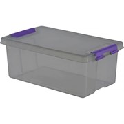 Контейнер с крышкой HONEYCOMB 10 л, серия HOME, антрацит M-H10-00.76new