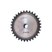 Звездочка для цепи Ace 06B-1 Z=19 со ступицей, HT, под расточку,