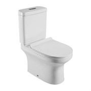 Безободковый унитаз-компакт Agger AT04000