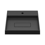 Накладная кварцевая прямоугольная раковина для ванной uperwood Tanos Quartz