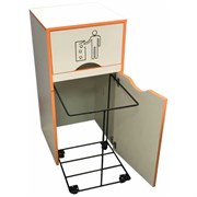 Мусорный контейнер для фудкорта ИП Маковчик Оди 1000