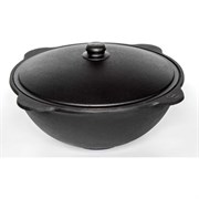 Чугунный узбекский казан Davr Metall казан22(плоск)