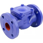 Чугунный фланцевый обратный подъемный клапан DN.ru 287a