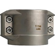 Усиленный 4-х болтовый хомут TITAN LOCK TL63x8SS