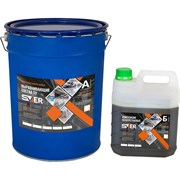 Выравнивающий состав SVER ПУ черный, 25 кг (21.5+3.5 кг)