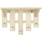 Полка-вешалка Банная линия Треугольник