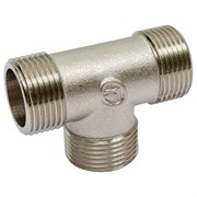 Резьбовой латунный тройник DOUBLE-LIN LL6135B (1")