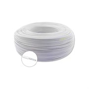 Монтажный провод ПРОВОДНИК мгшв 1x0.75 мм2 белый, 200м