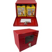 Контейнер для хранения самоспасателей ШАНС (уфмс) -2 (красный)