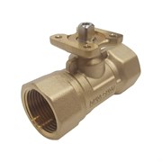 Двухходовой латунный шаровой кран TECHNO 2025А