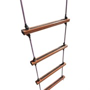 Стеклопластиковая подвесная диэлектрическая монтажная лестница Диэлектрик ЛСПД-М гибкая 2.5 метра