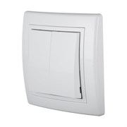 Двухклавишный выключатель Aling-conel PRESTIGE