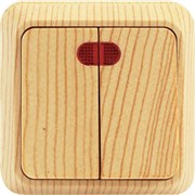 Двухклавишный выключатель Jilion 9533468