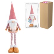 Украшение новогоднее интерьерное 72 см "Звездный Гном", телескопические ножки, полиэстер, ЗОЛОТАЯ СКАЗКА, 592512