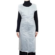 Фартуки полиэтиленовые, КОМПЛЕКТ 100 шт., одноразовые, ЭКСТРА, 81х125 см, 15 мкм, ELEGREEN, ФКб-Пэ81/125Эк