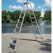 Алюминиевая стремянка Эйфель Парнас 130 - 207+1