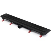 Водоотводящий пластиковый черный желоб Azario 00087485