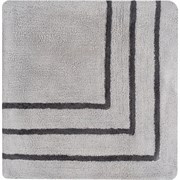 Хлопковый коврик для ванной комнаты Fora TWISTER BLACK