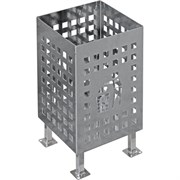 Урна Комплект-Агро Сити 24 л хром