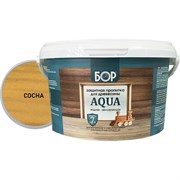 Защитная пропитка для древесины БОР AQUA
