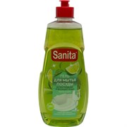 Гель для мытья посуды от засохшей пищи и жира Sanita 27858