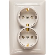 Двухместная розетка Кунцево-Электро СЕЛЕНА РС16-401