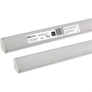 Угловой алюминиевый профиль TDM ELECTRIC 1616 2 метра, матовый рассеиватель, 2 заглушки, 4 крепежа