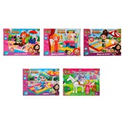 Конструктор пластиковый "СКАЗОЧНЫЙ ПАТРУЛЬ", 24-43 детали, ассорти, ГОРОД МАСТЕРОВ