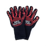 Огнеупорные двухслойные перчатки для гриля и барбекю URM D01573