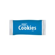 Печенье хрустящее в индивидуальной упаковке WELDAY (ВЭЛДЭЙ) "Сливочное", 100 штук в офис-боксе, 624096