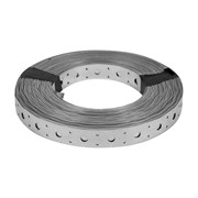 Перфорированная оцинкованная прямая лента монтажная КРЕПКО-НАКРЕПКО 70708