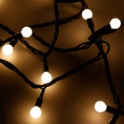 Светодиодная гирлянда Ardecoled ARD-BALL-CLASSIC-D13-5000-BLACK-50LED WARM