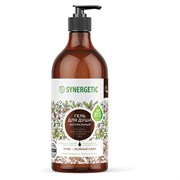Гель для душа 750 мл, SYNERGETIC "Кофе и зеленый лайм", натуральный, биоразлагаемый, 400007