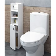 Притуалетный шкаф SANTREK (с втулкой) "Виола" 1 дверь 2 ниши левый 200x950x190