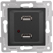 Двойной механизм розетки GUSI ELECTRIC Ugra