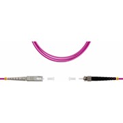 Симплексный оптический патч-корд TopLan PC-TOP-OM4-SC/P-ST/P-0.5