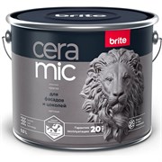 Краска для фасадов и цоколей Brite CERAMIC