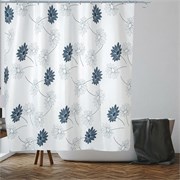 Шторка для ванной PERFECTO LINEA Harmony цветы